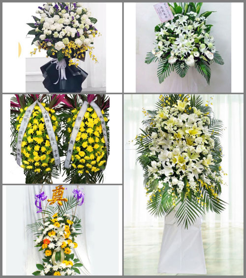 福建三明沙县大洛镇前村村白事花篮预定